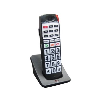 Telefono fisso cordless anziani Amplicomms Bigtel 1582 DUO