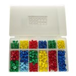 Grason IA Series Eartip Kit in Plastic Box - 375 / kit (25 of each size eartip)